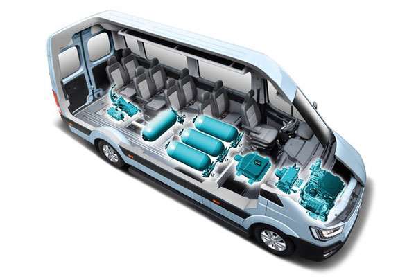 Hyundai H350 Fuel Cell, Emisinya Hasilkan Air