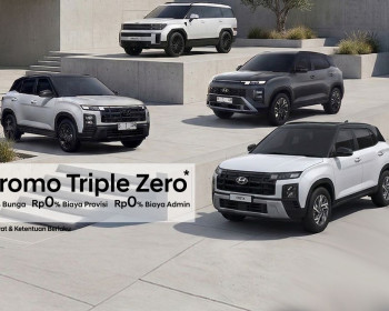 Promo Triple Zero Hyundai: 0% Bunga, Rp0 Provisi, Rp0 Biaya Admin
