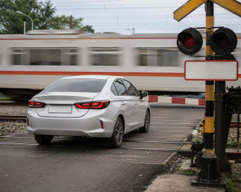 5 Aturan Emas Melintasi Rel Kereta, Belajar Dari Insiden Taksi Listrik Di Bekasi