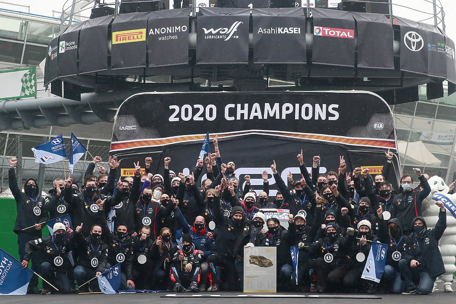 Hyundai Raih Gelar Manufacturer Champions pada Ajang WRC 2020