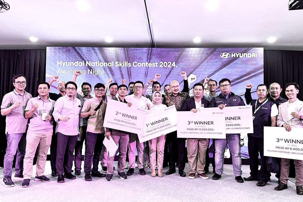 PT Hyundai Mobil Indonesia Kembali Menang Di Hyundai National Skill Contest 2024