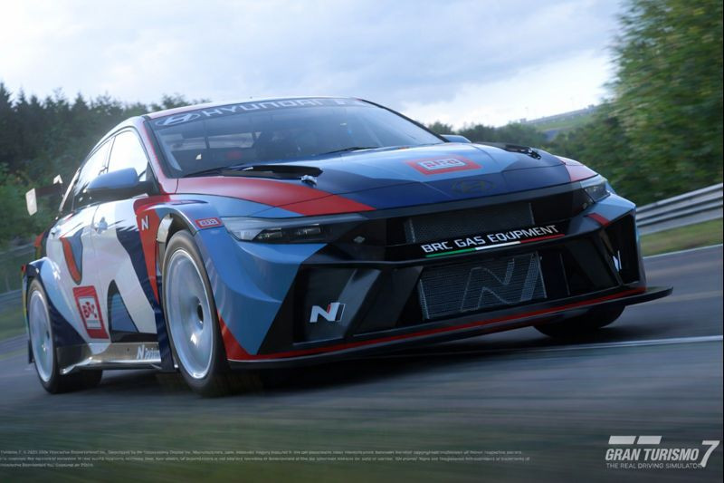 Hadiah 10 Tahun Hyundai N: ELANTRA N TCR Resmi Masuk Gran Turismo 7