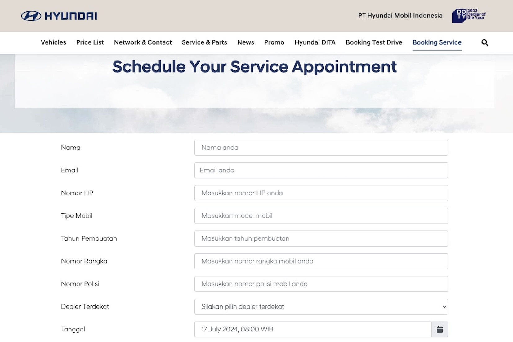 Apa Keuntungan Booking Service Di PT Hyundai Mobil Indonesia?