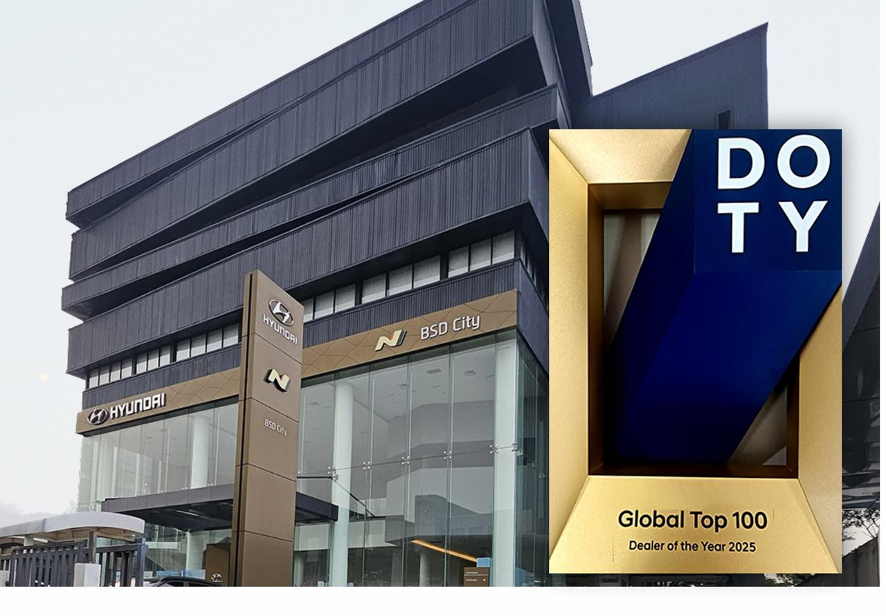 HYUNDAI BSD City Raih Penghargaan Bergengsi Dealer Of The Year 2025