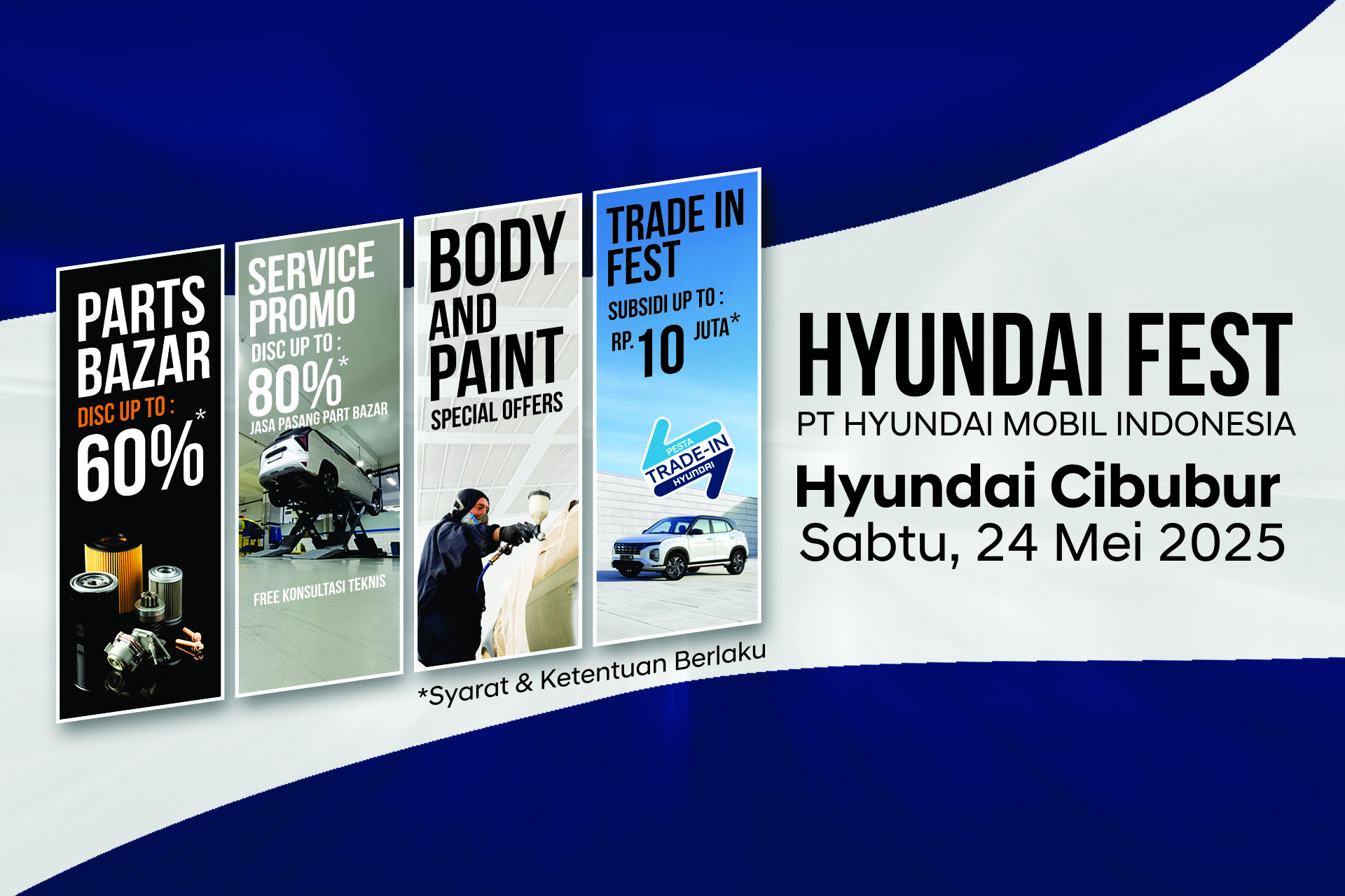 Bazar, Promo Dan Solusi Service Dalam Satu Paket Di HYUNDAI FEST 24 Mei 2025