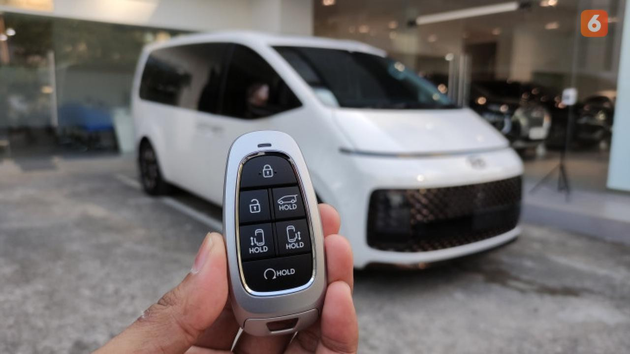 Smart Key Hyundai Staria Bisa Nyalakan Mesin dan Membuka Pintu Secara Otomatis