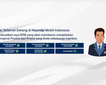 Cari Mobil Hyundai Impian? Tanya DITA Dulu, Semua Terjawab