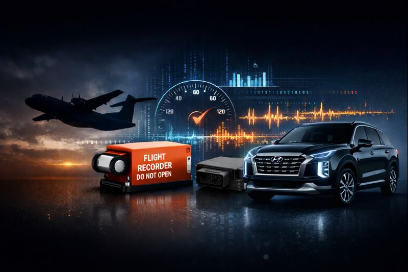Dari Black Box Pesawat Ke ACN Hyundai: Saksi Dan Fitur Penolong