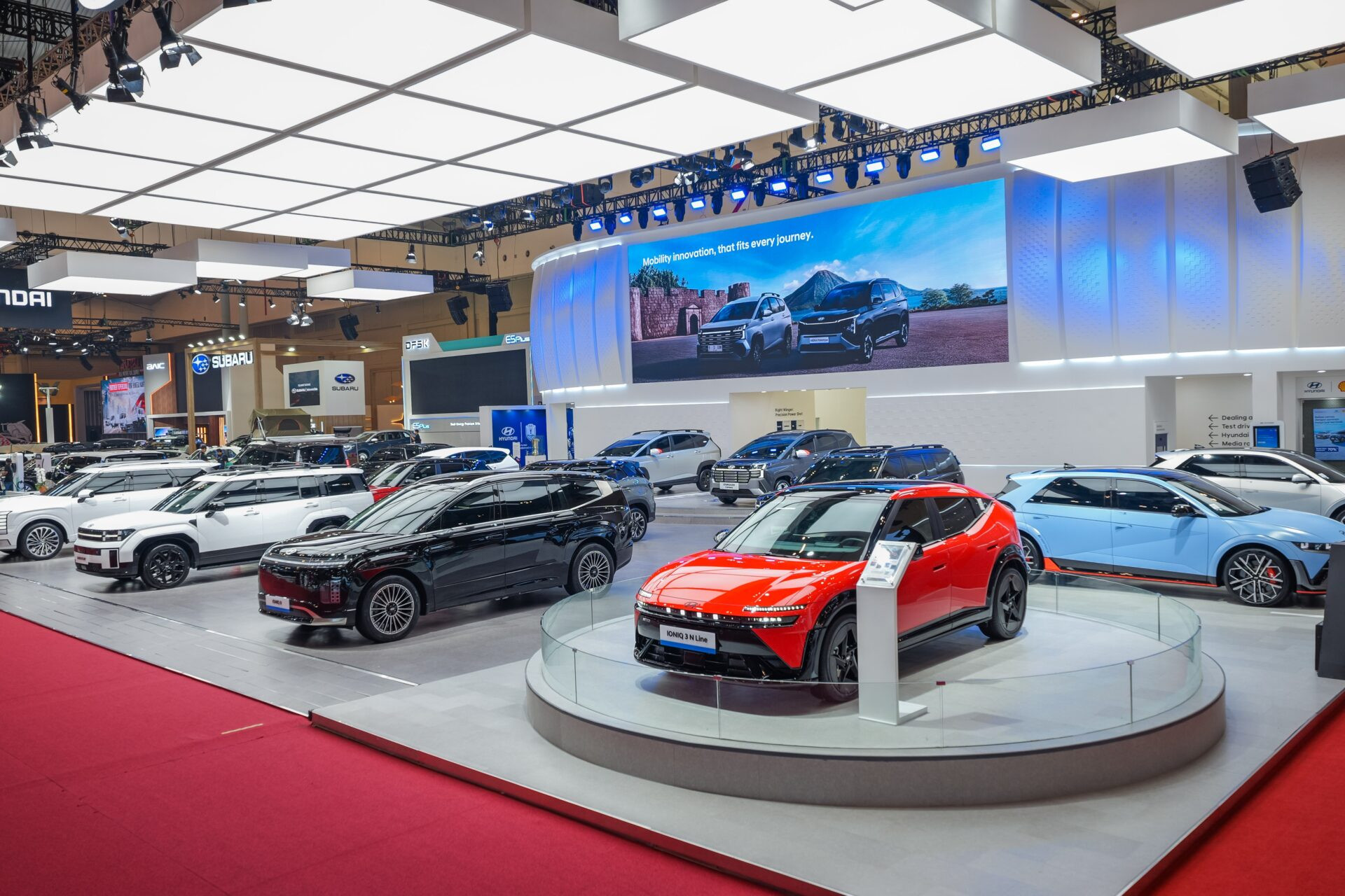 Hyundai SANTA FE XRT Jadi Magnet Test Drive GIIAS 2026