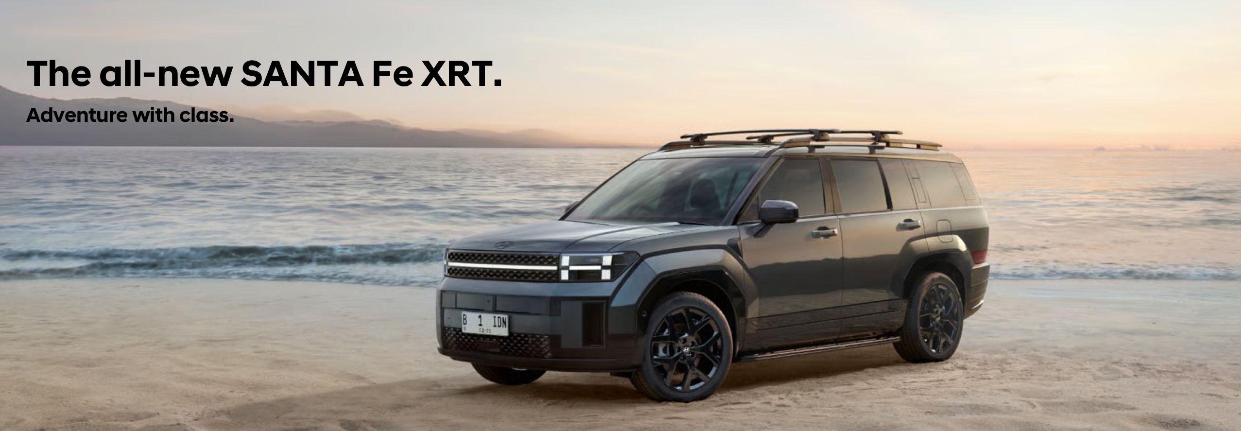 The all new SANTA FE XRT